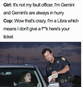 Gemini and Libra meme