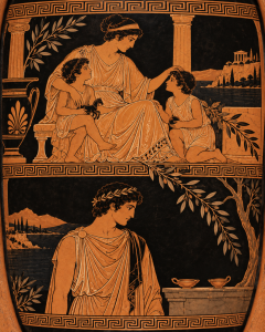 Medea and her sons: an imagined family constellation reflection. 